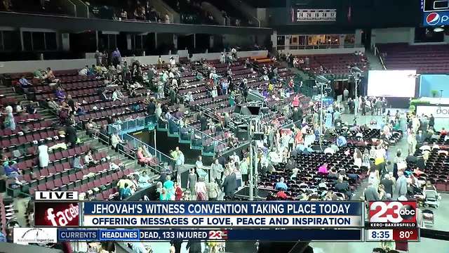 Three-day Jehovah's Witness convention held at Robobank Arena