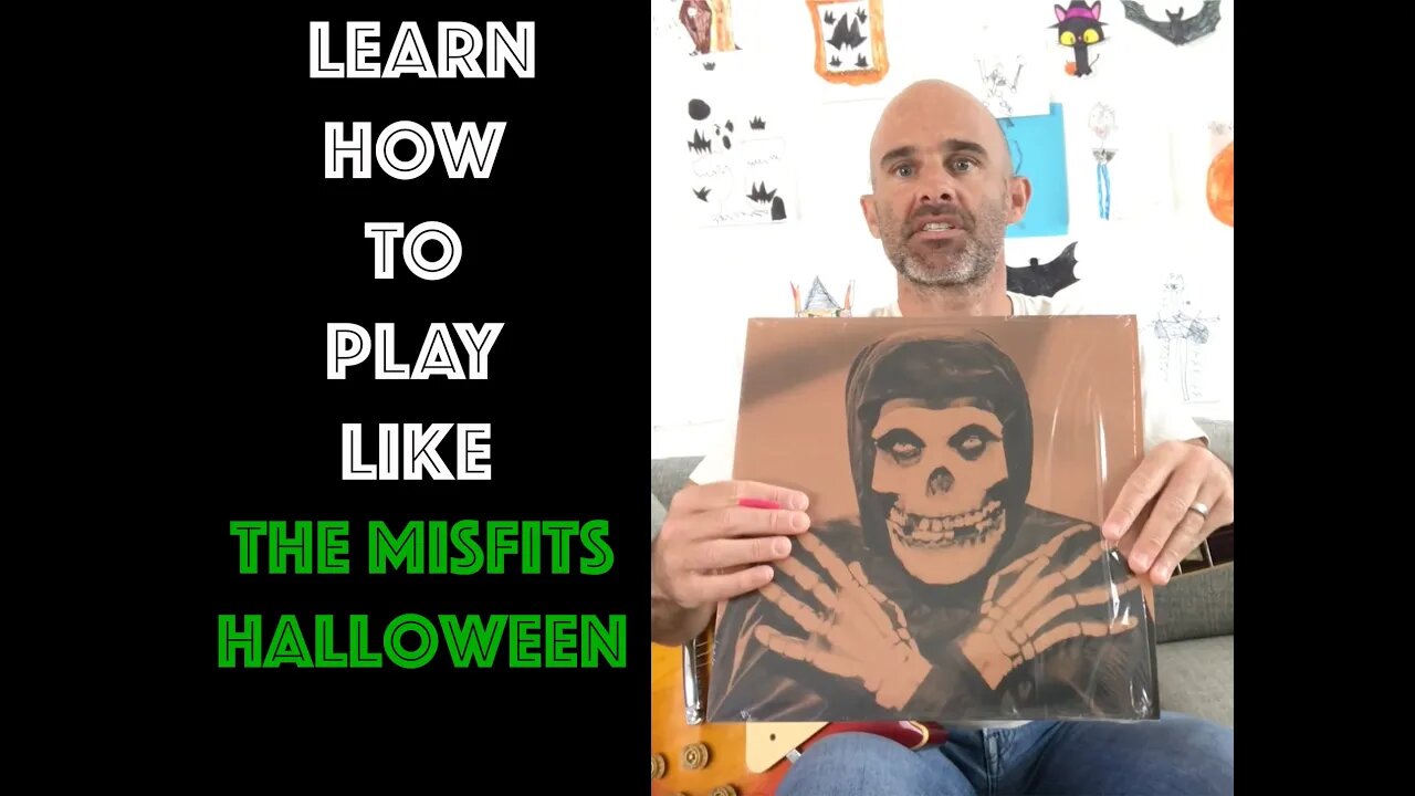 How To Play Halloween by The Misfits! - Beginner Guitar Players