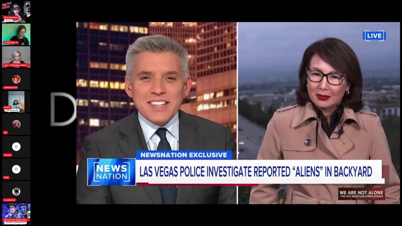 Gufon rezstream, #UFO #UAP Mainstream media "Disclosure" reStream "whistle-blower" interview