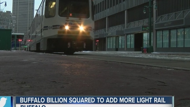 Buffalo Billion Squared to add light rail