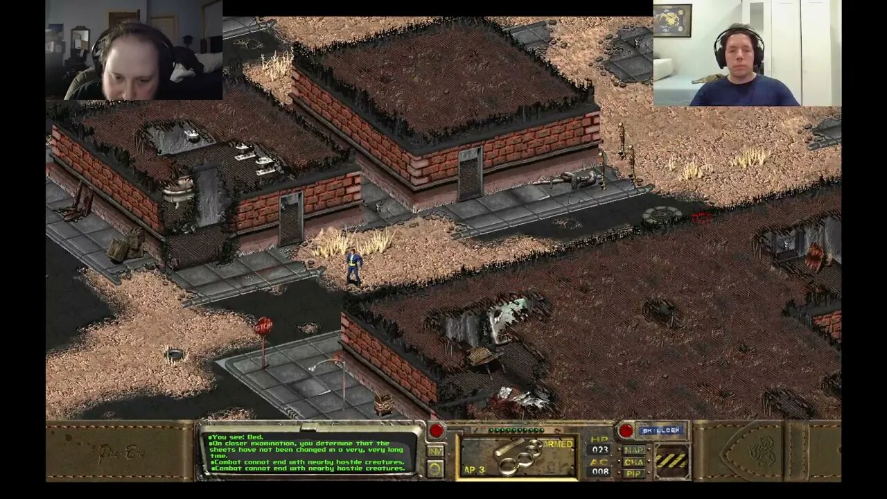 My Friend Plays Fallout For The First Time! Part 3 - Hello My Good Sewer