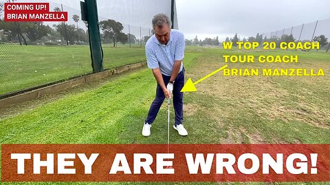 Brian Manzella | "SOCIAL MEDIA GOLF" Is WRONG about IMPACT, LAG and MORE! w @brianmanzellagolf​