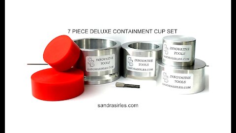 sandrasirles.com 7 PIECE DELUXE CONTAINMENT CUP SET