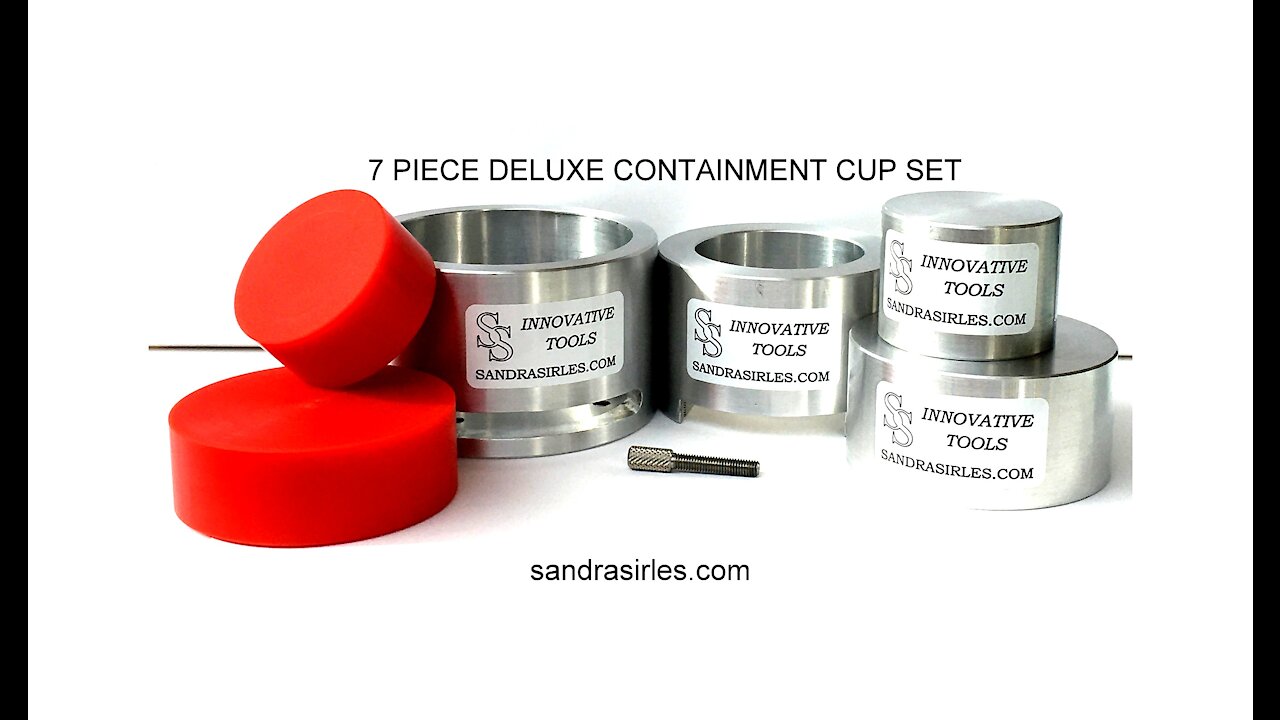 sandrasirles.com 7 PIECE DELUXE CONTAINMENT CUP SET