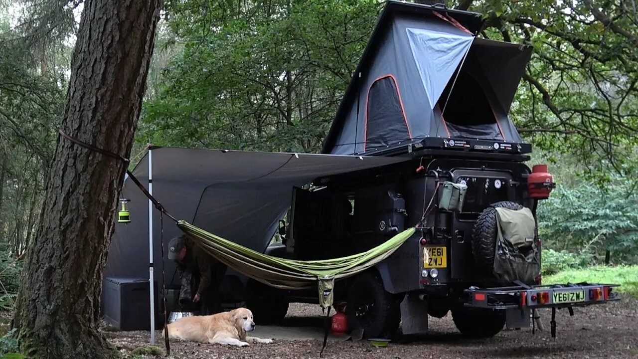 Glamping in a 4x4 Camper