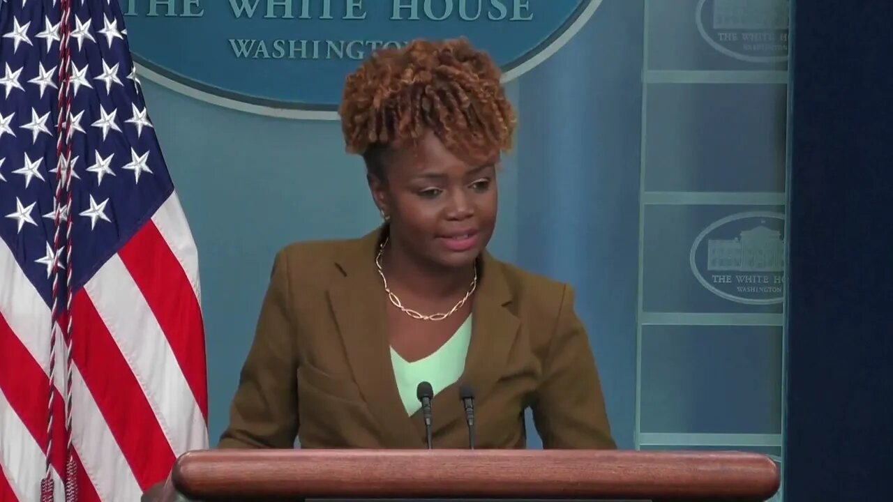 Karine Jean-Pierre Bizarrely Accuses House Republicans Of "Manufacturing A Crisis" On Debt Limit