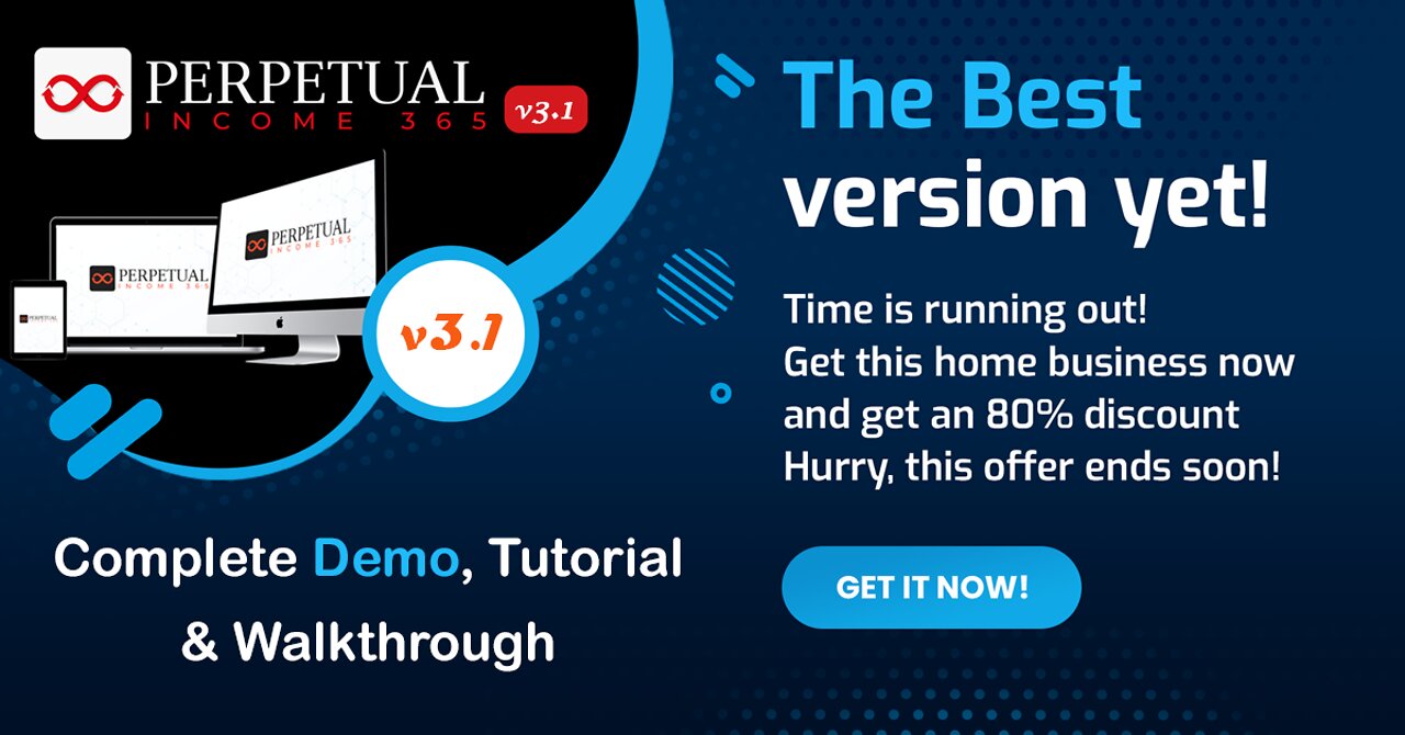 Perpetual Income 365 (v3.1) - Complete Demo & Tutorial