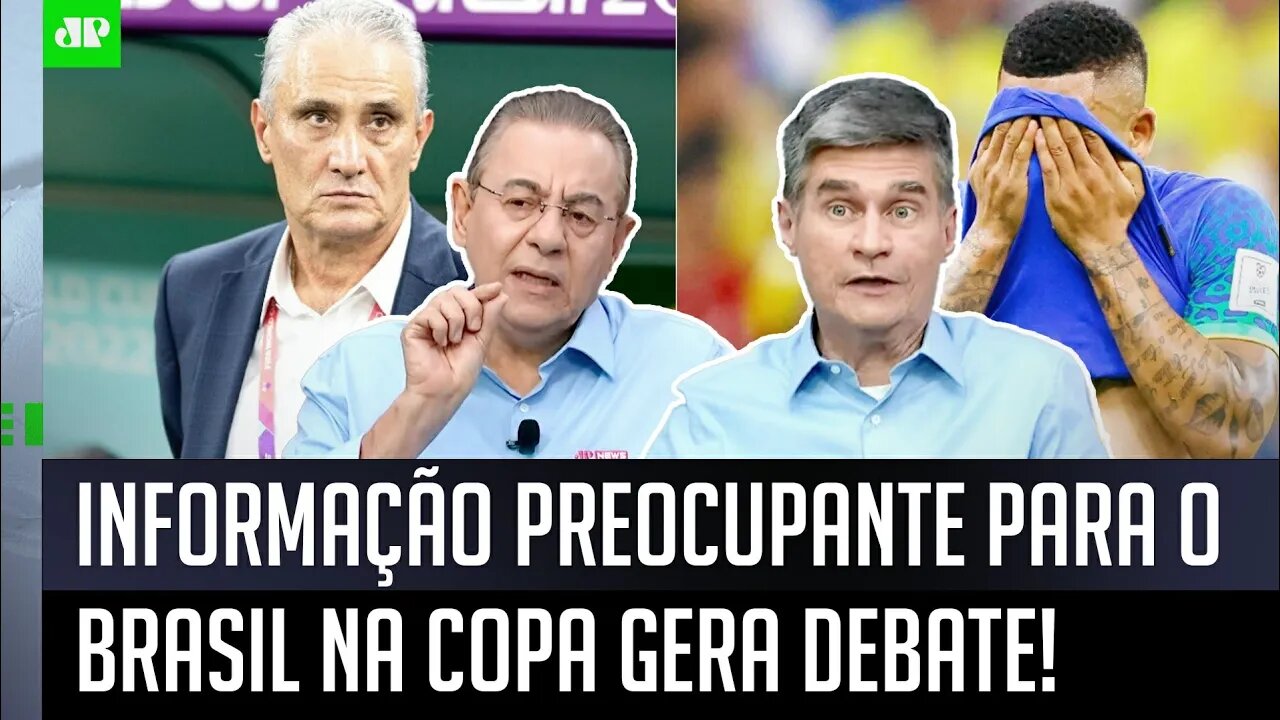 "Cara, isso é um GRANDE PROBLEMA para o Brasil porque..." INFORMAÇÃO PREOCUPANTE na Copa gera DEBATE