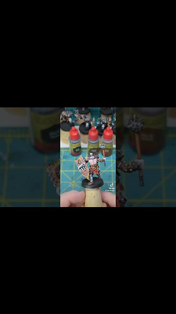 Think I figured out how to finish them...on to the rest #miniaturepainting #3dprinting #warhammer