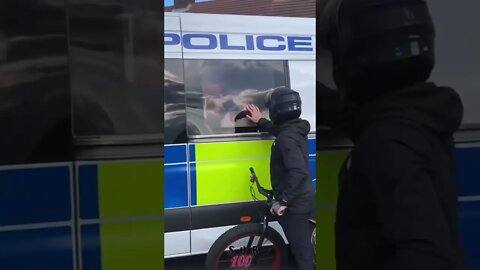 ANNOYING POLICE & FACE PLANT MEAT WAGON