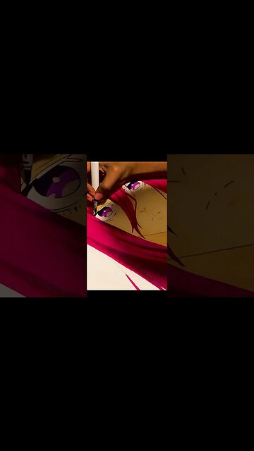 Drawing Hyoma Chigiri from Blue Lock