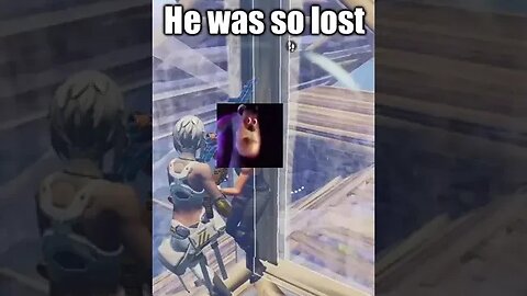 He ran into the wall #shorts #fortniteshorts #gaming