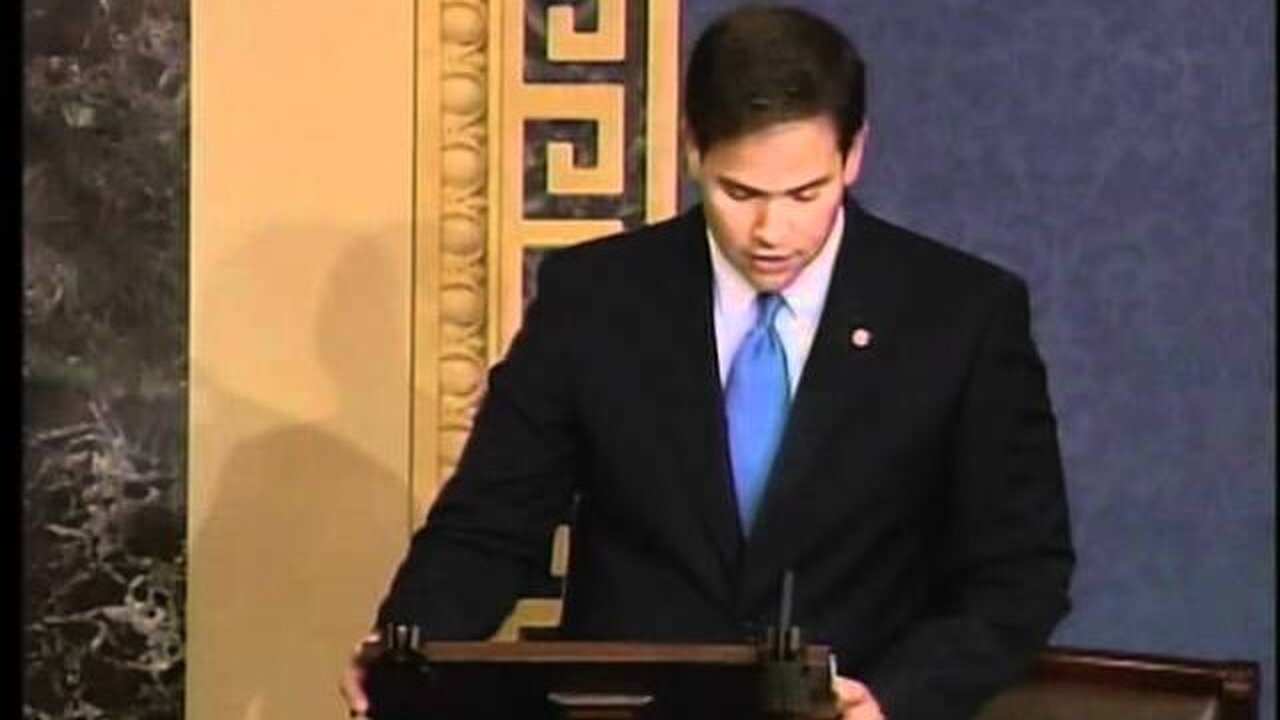 Sen. Rubio Speaks About Libya On Senate Floor