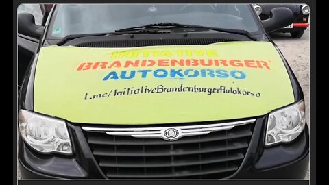 15.10.2022 Samstag Autokorso in Brandenburg an der Havel