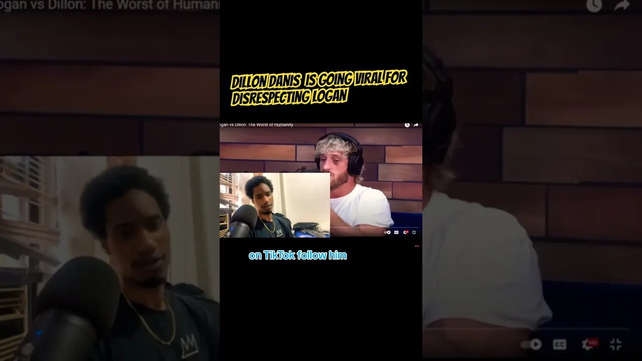 #dillondanis is trolling 😈 #loganpaul odee and it's working 🤣🏆 #shorts