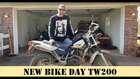 New Bike Day! - TW200