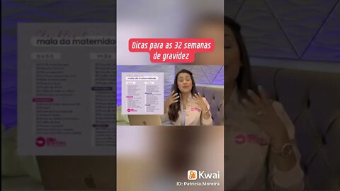 Dicas para as 32 semanas de gravidez