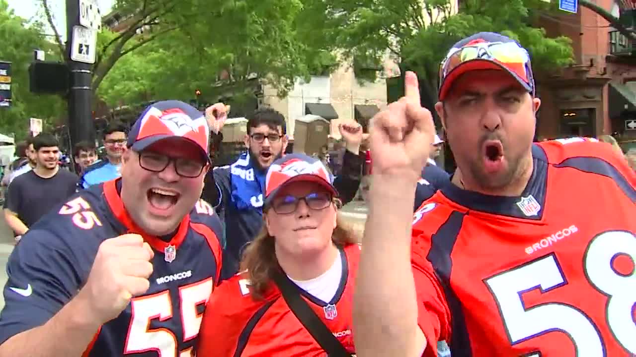 Broncos fans in Nashville for NFL Draft discuss who they think the team should take in first round