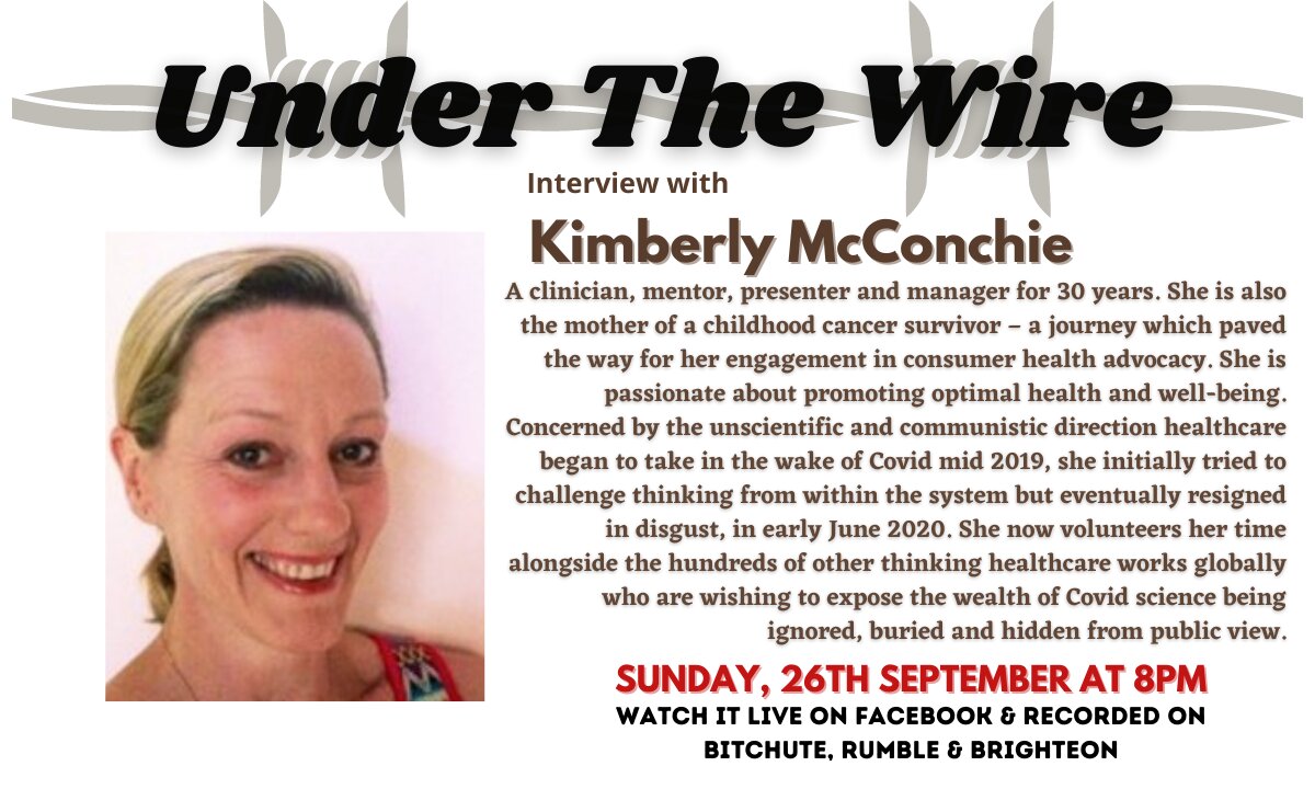 Under the Wire: Kimberly McConchie of Australia's Frontline Health Professionals (AFHP)