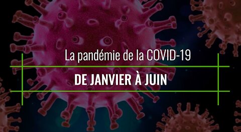 Rétrospective covid19: janvier à juin