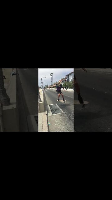Street Skating Old School Shape Slow Mo