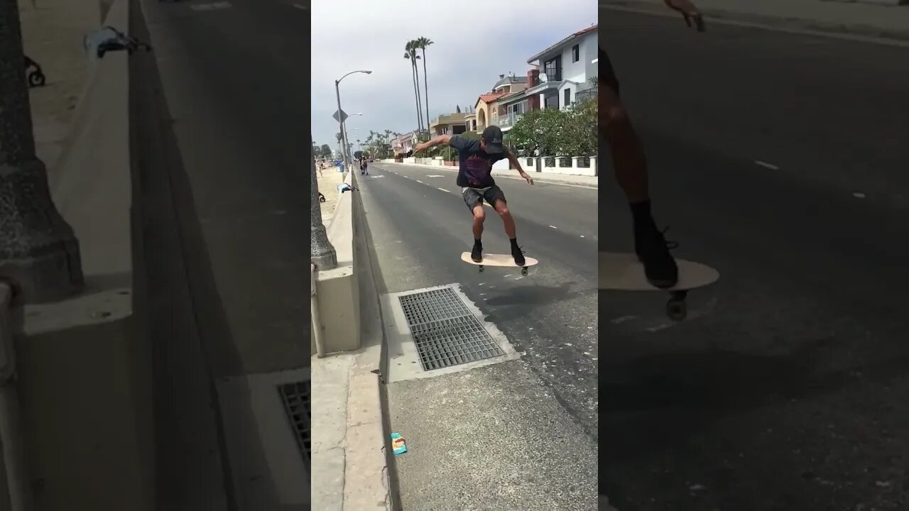 Street Skating Old School Shape Slow Mo