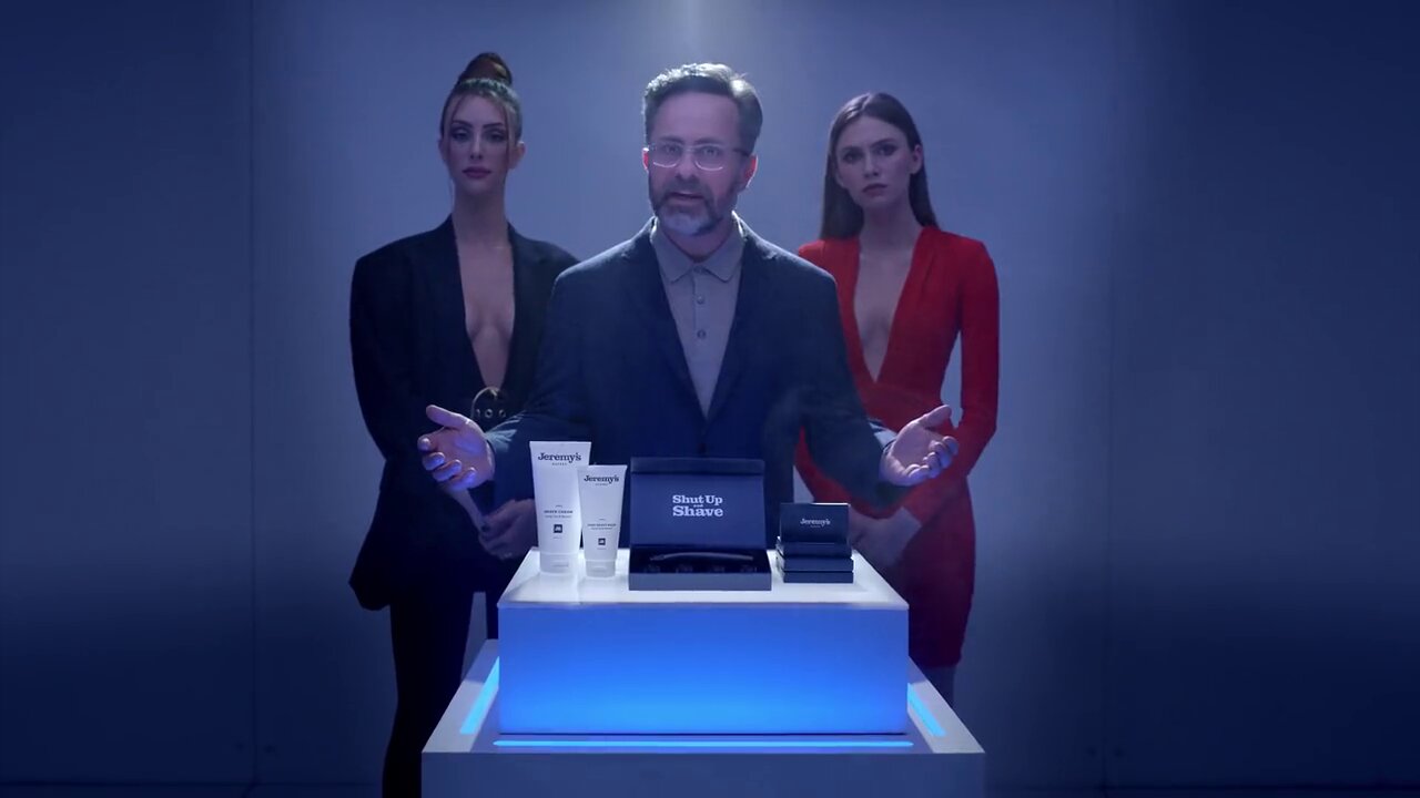 Experts say if you watch this commercial, you’ll become 10x happier. Jeremy’s Razors