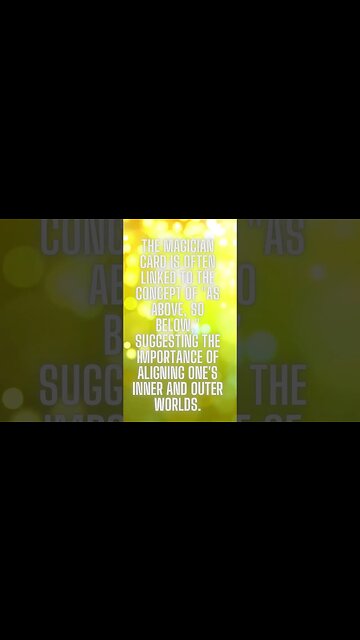 "Charisma and Influence: The Enigmatic Magician Tarot Card"