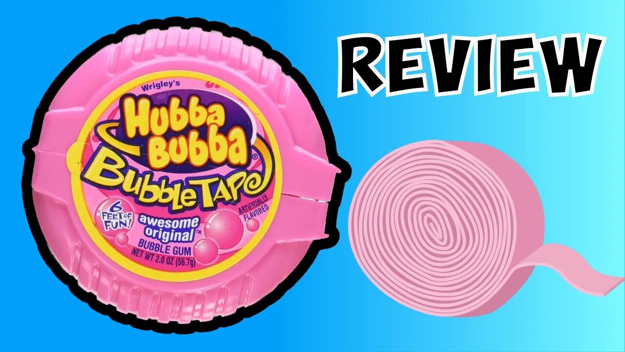 Wrigley's Hubba Bubba Bubble Tape Original review