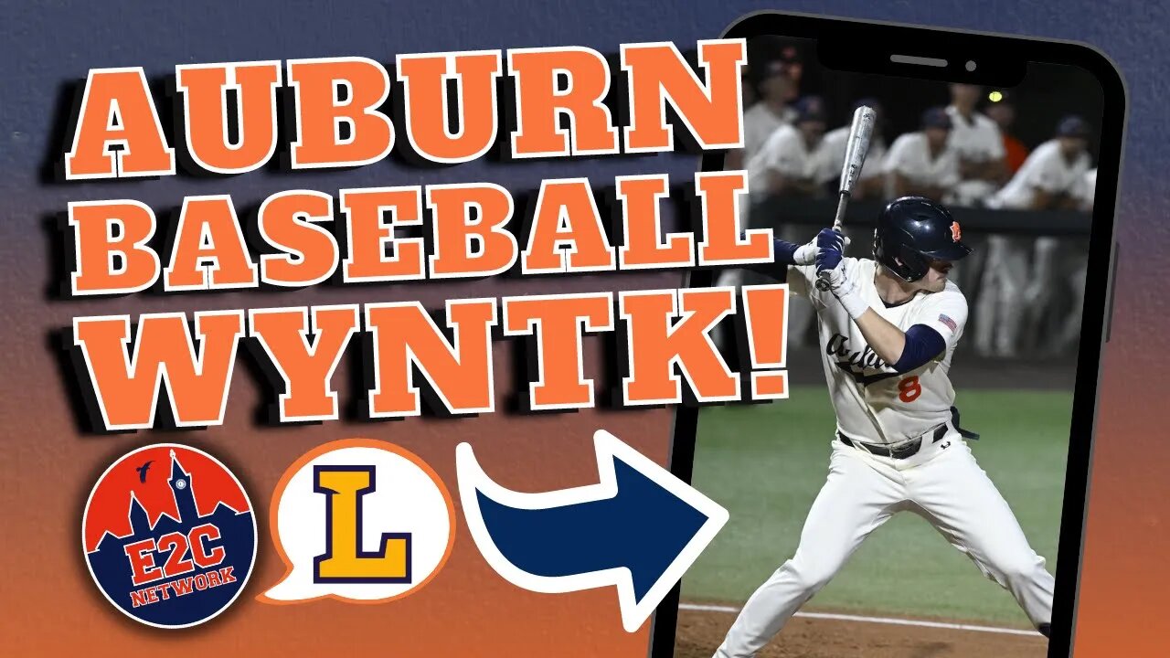 WHAT YOU NEED TO KNOW | Auburn Baseball vs. Lipcomb Series Results!