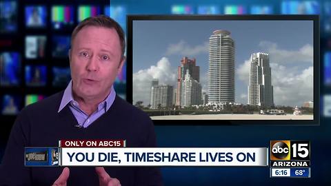 When you die, your timeshare lives on