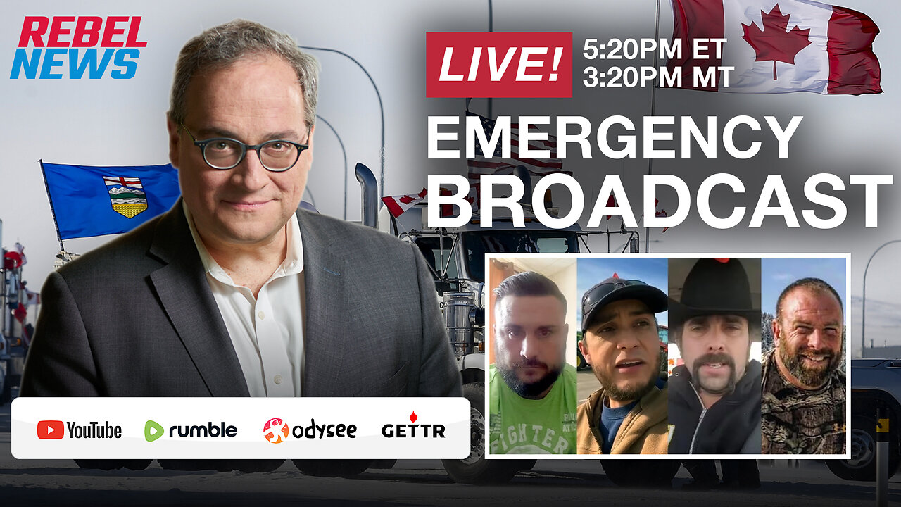 BREAKING LIVESTREAM: Two of the Coutts 4 are released from jail, Ezra Levant reacts