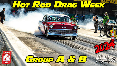 Hot Rod Drag Week Group A & B Drag Racing Day 1