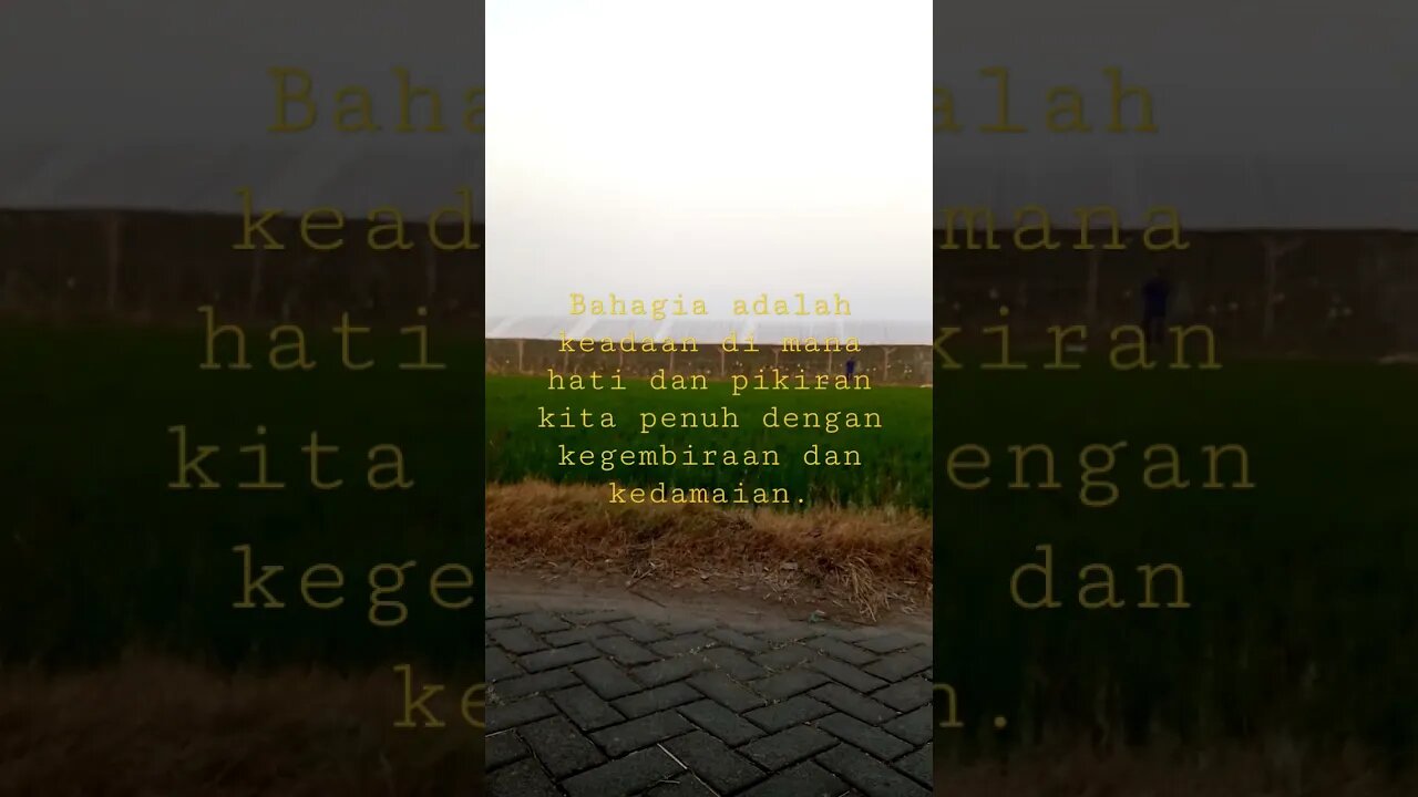 bahagia itu....!