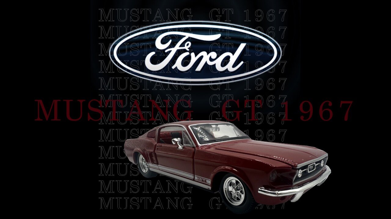 FORD MUSTANG GT 1967