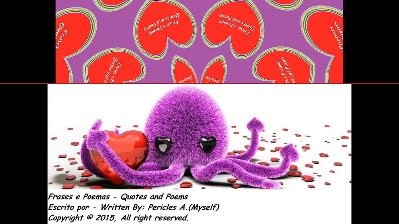 I'm not octopus, but I want grab your heart! [Quotes and Poems]