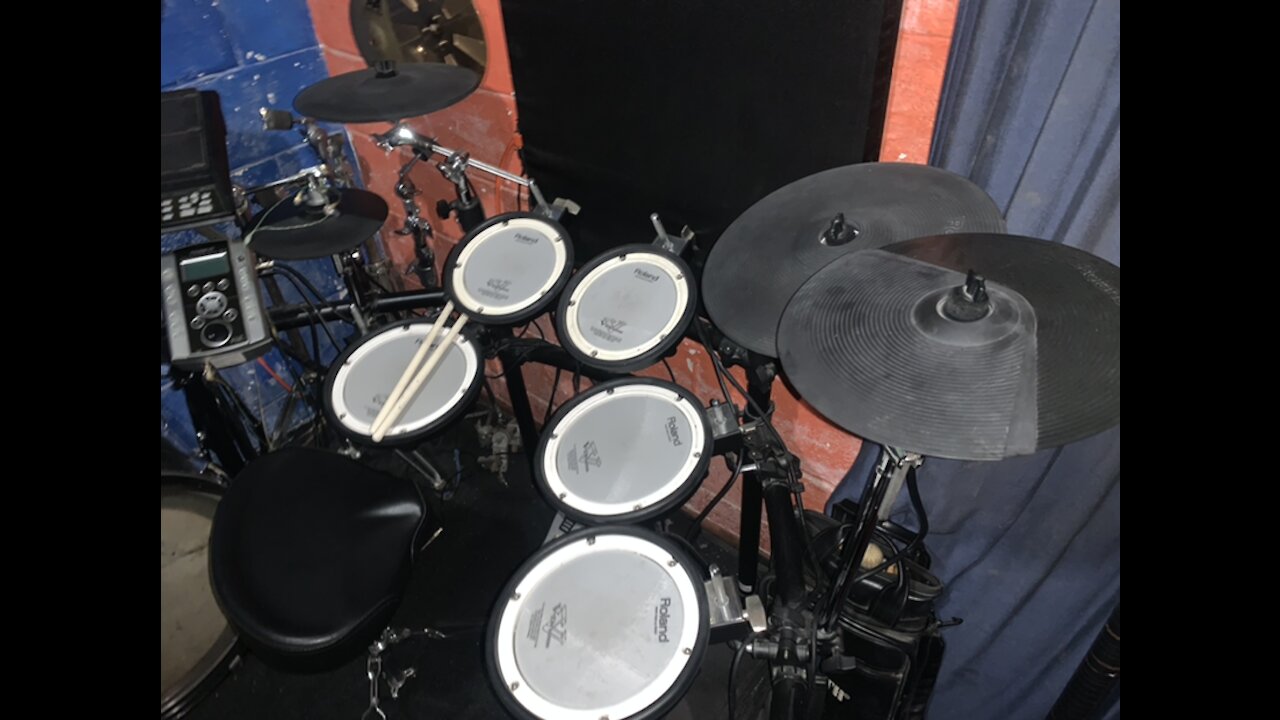 Roland drum fill electronic drums