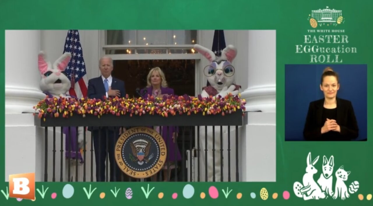 LIVE: President Biden, First Lady Delivering Remarks at the White House Easter EGGucation Roll...