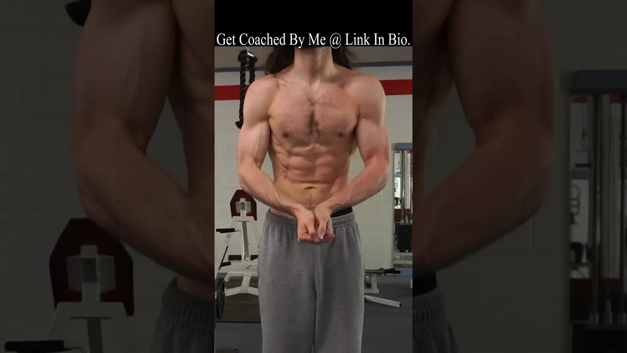 Relaxed To JACKED !! #fitness #natural #bodybuilding #flex #gains #muscle #shredded #abs #weightloss