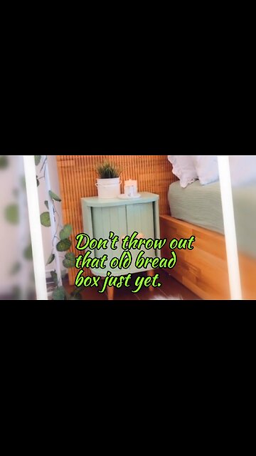 Don’t throw out that old bread box just yet