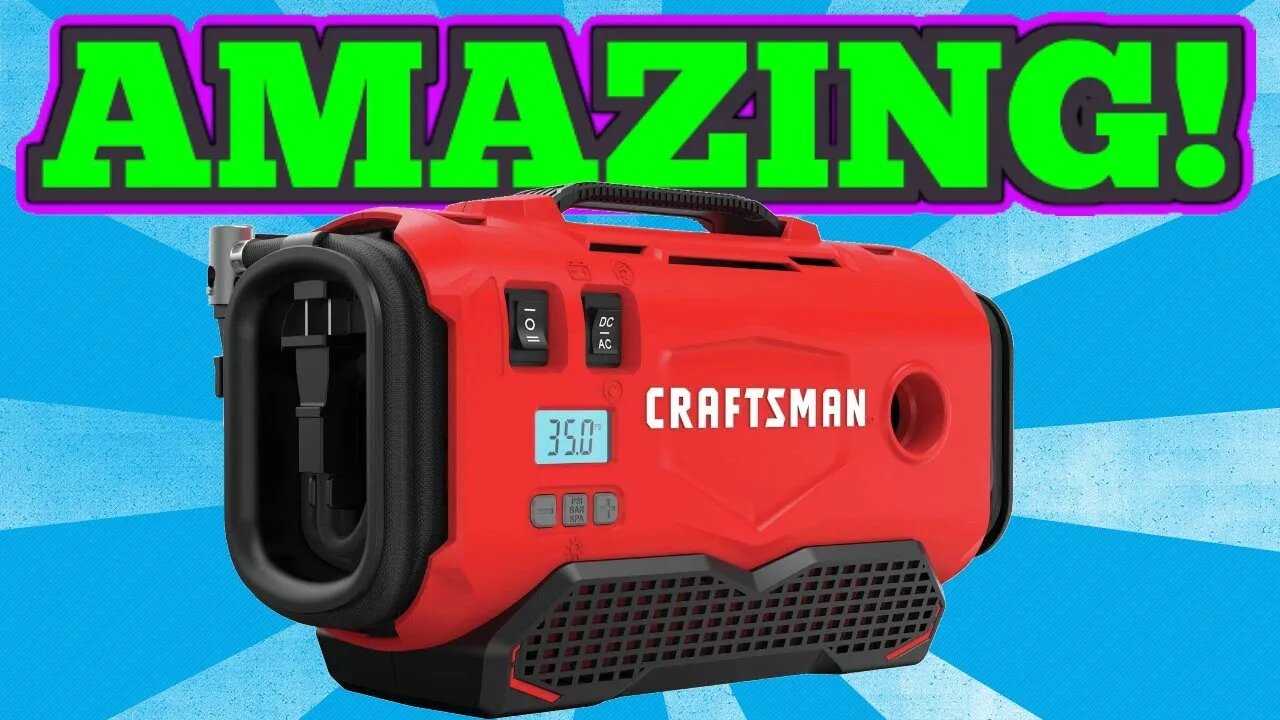 This Craftsman Inflator Does It All And Some!