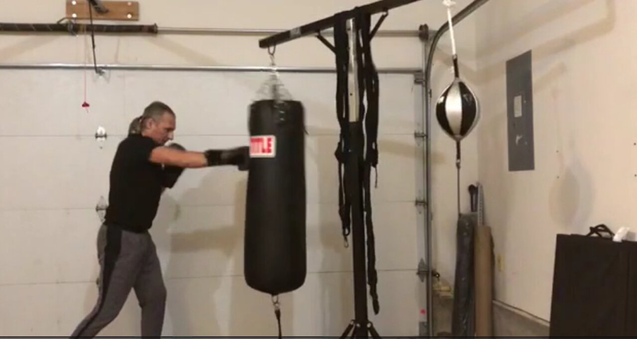 Beginner heavy bag workout #3