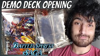 BATTLE SPIRITS SAGA DEMO DECK OPENING