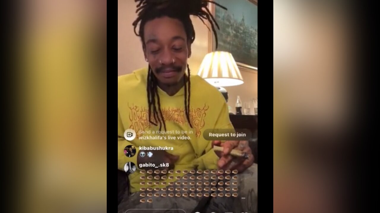Wiz khalifa instagram live stream