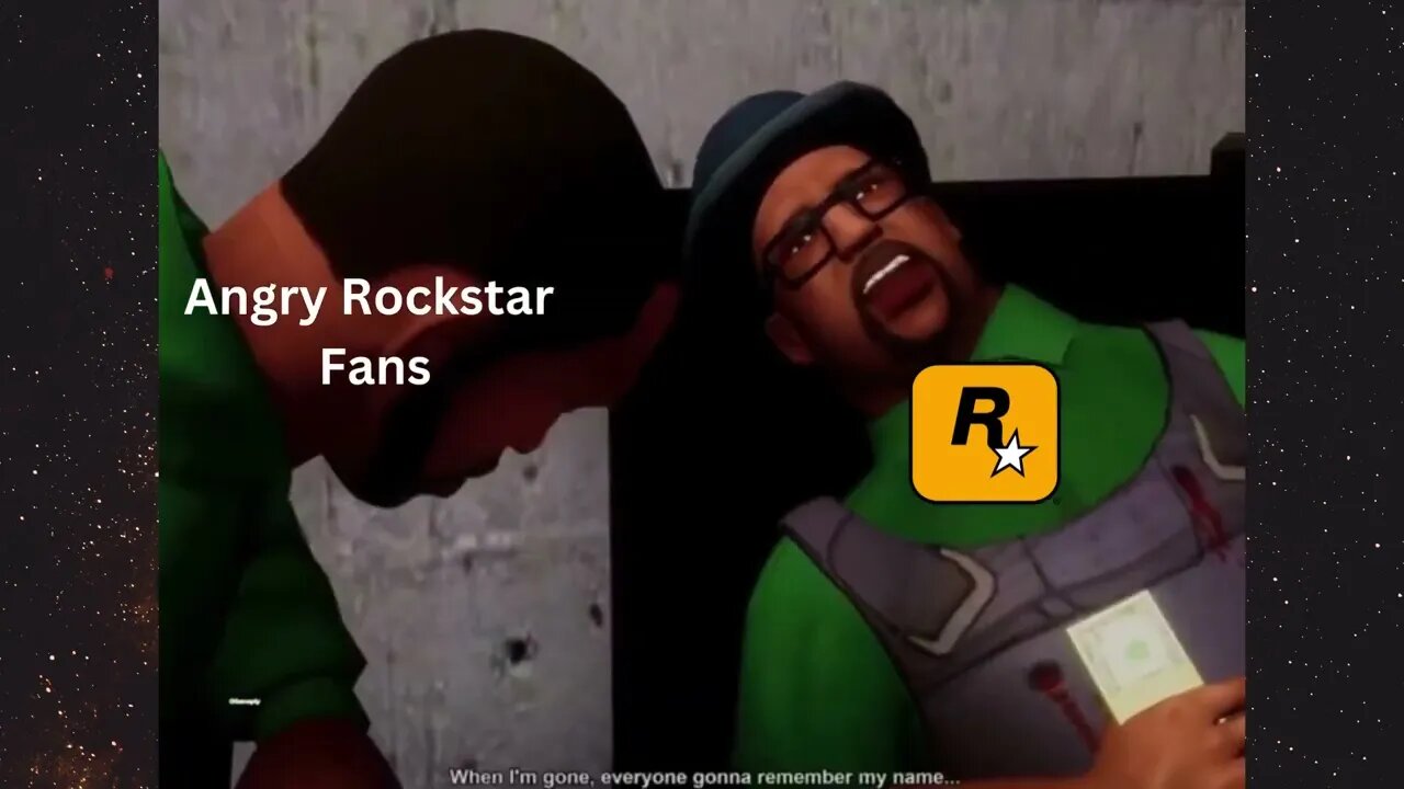 rockstar games every time they screw up and their community bands together be like