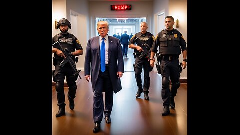 New footage of Trump's shooter just before shots were fired.