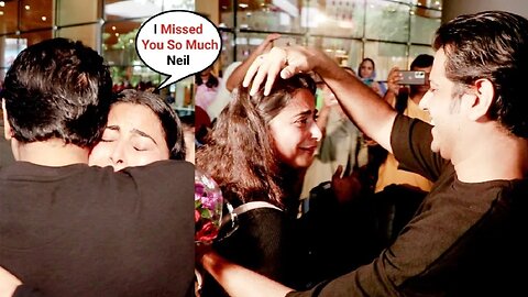 Aishwarya Sharma Cries In Arms Of Husband Neil Bhatt After Returning From Khatron Ke Khiladi 13