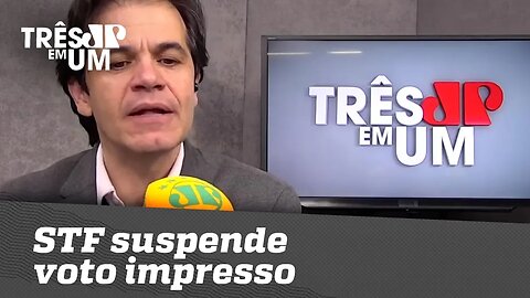 STF suspende voto impresso nas eleições