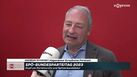 SPÖ Parteitag: Interview mit Andreas Schieder / MEP