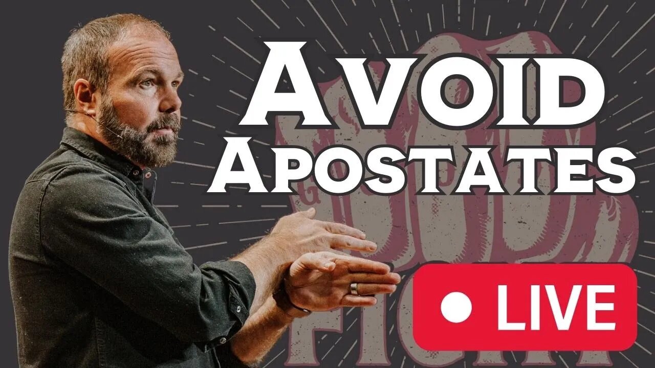 Why you need to avoid apostates (in a world filled with them)